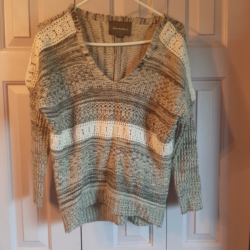 Womens Lovemarks Knitted Blouse